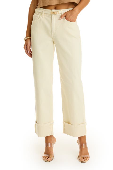 Ren Cropped Cuff Jean