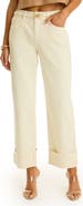 The Noli Shop Ren Cropped Cuff Jean