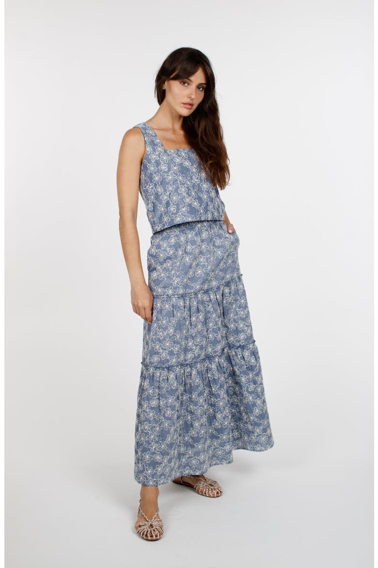 Cambria Skirt, Alternate, color, Pacfic Bloom