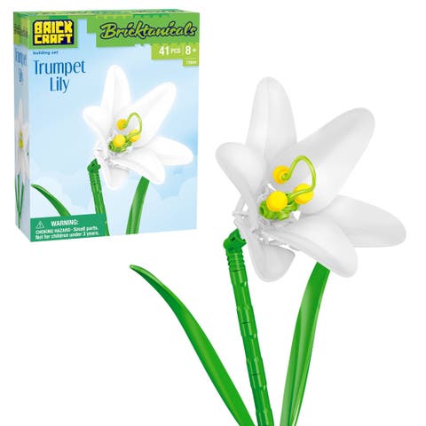 Bricktanicals Trumpet Lilly Building Set