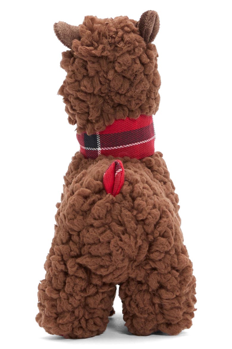 Dog Llama Toy, Alternate, color, BROWN