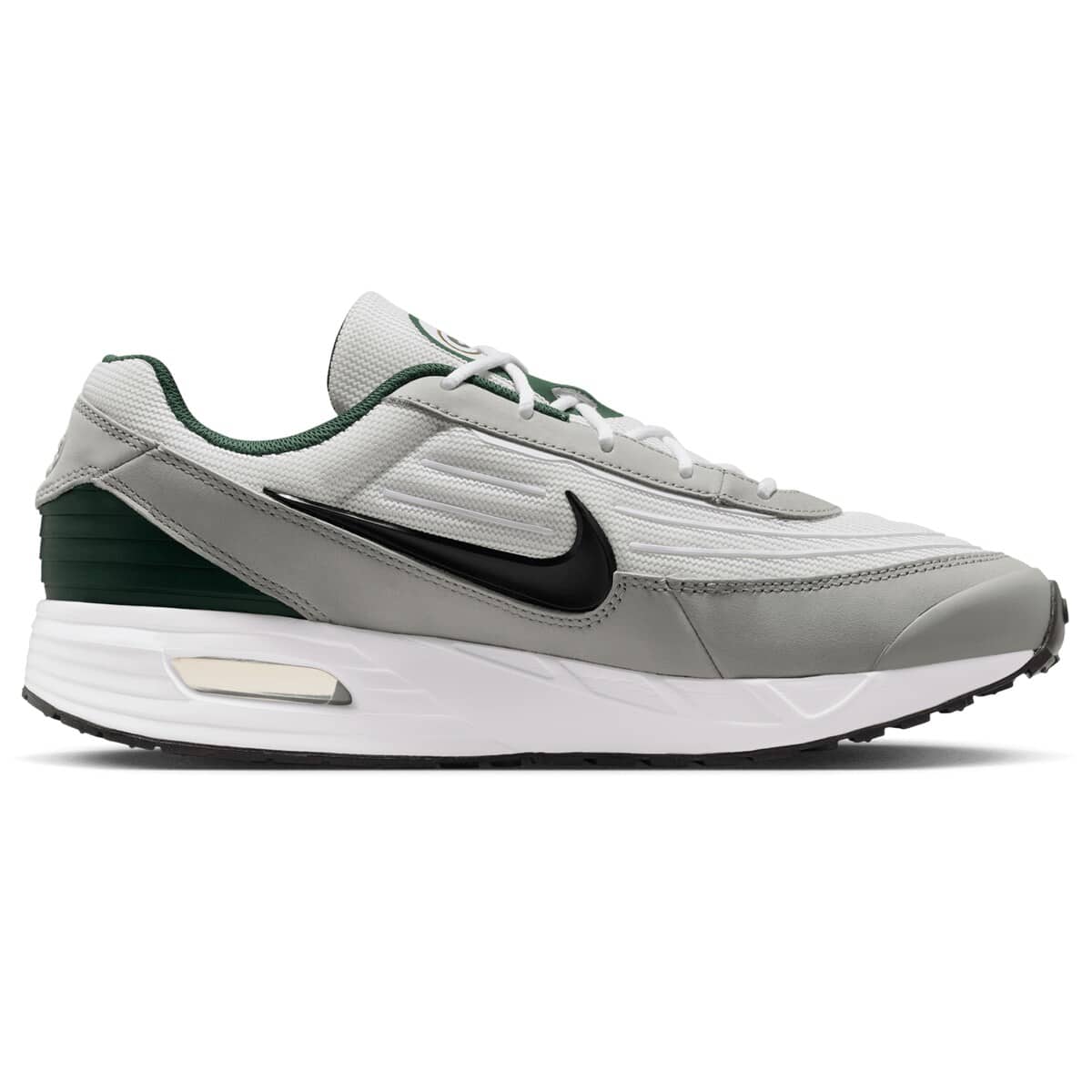 Nike Unisex Nike White Green Bay Packers Air Max Verse Sneakers, Alternate, color, White