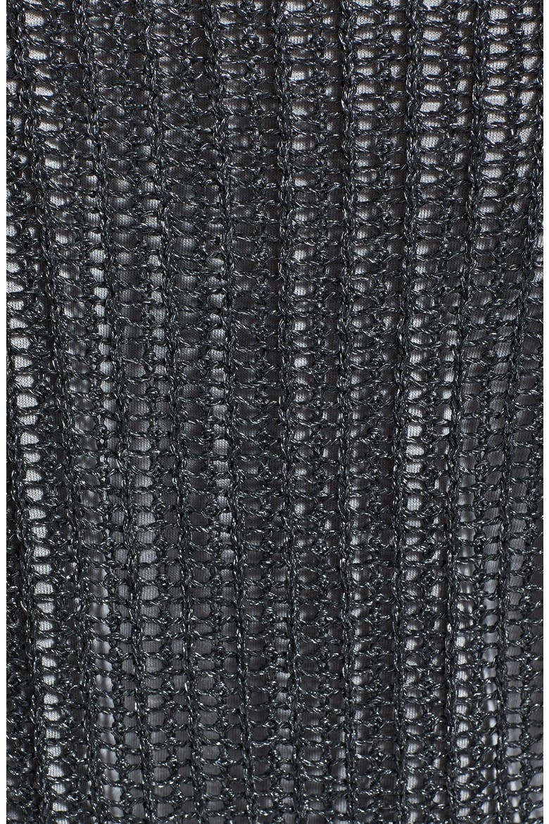The Fisher Project 'Tarnished' Ballet Neck Layering Sweater, Alternate, color, CHARCOAL