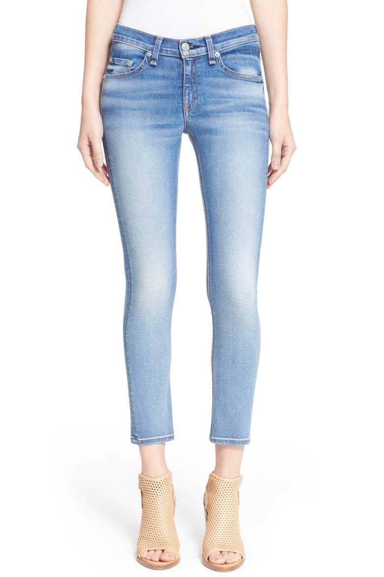 Capri Skinny Jeans, Main, color, ARSENAL