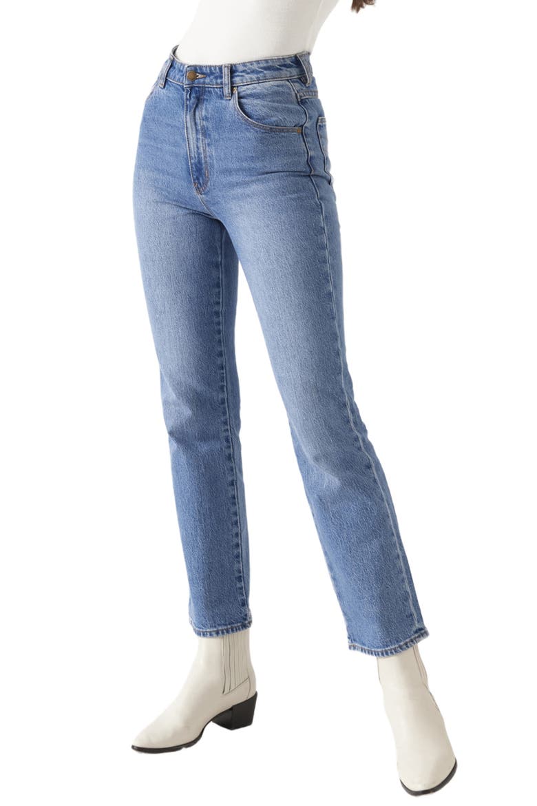 Original Slim Straight Leg Jeans, Main, color, BRAD BLUE