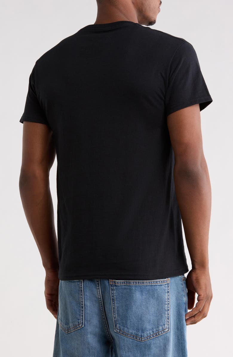 RIOT SOCIETY No Bueno Embroidered Cotton T-Shirt, Alternate, color, Black
