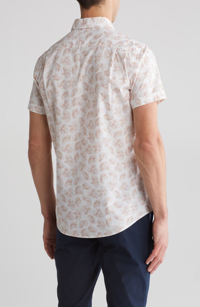 Rodd & Gunn Short Sleeve Cotton Button-Up Shirt, Alternate, color, Cinnamon