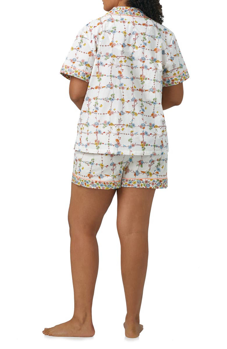 BedHead Pajamas Floral Organic Cotton Short Pajamas, Alternate, color, 