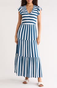 SUGARLIPS Vesper Sunfire Maxi Dress