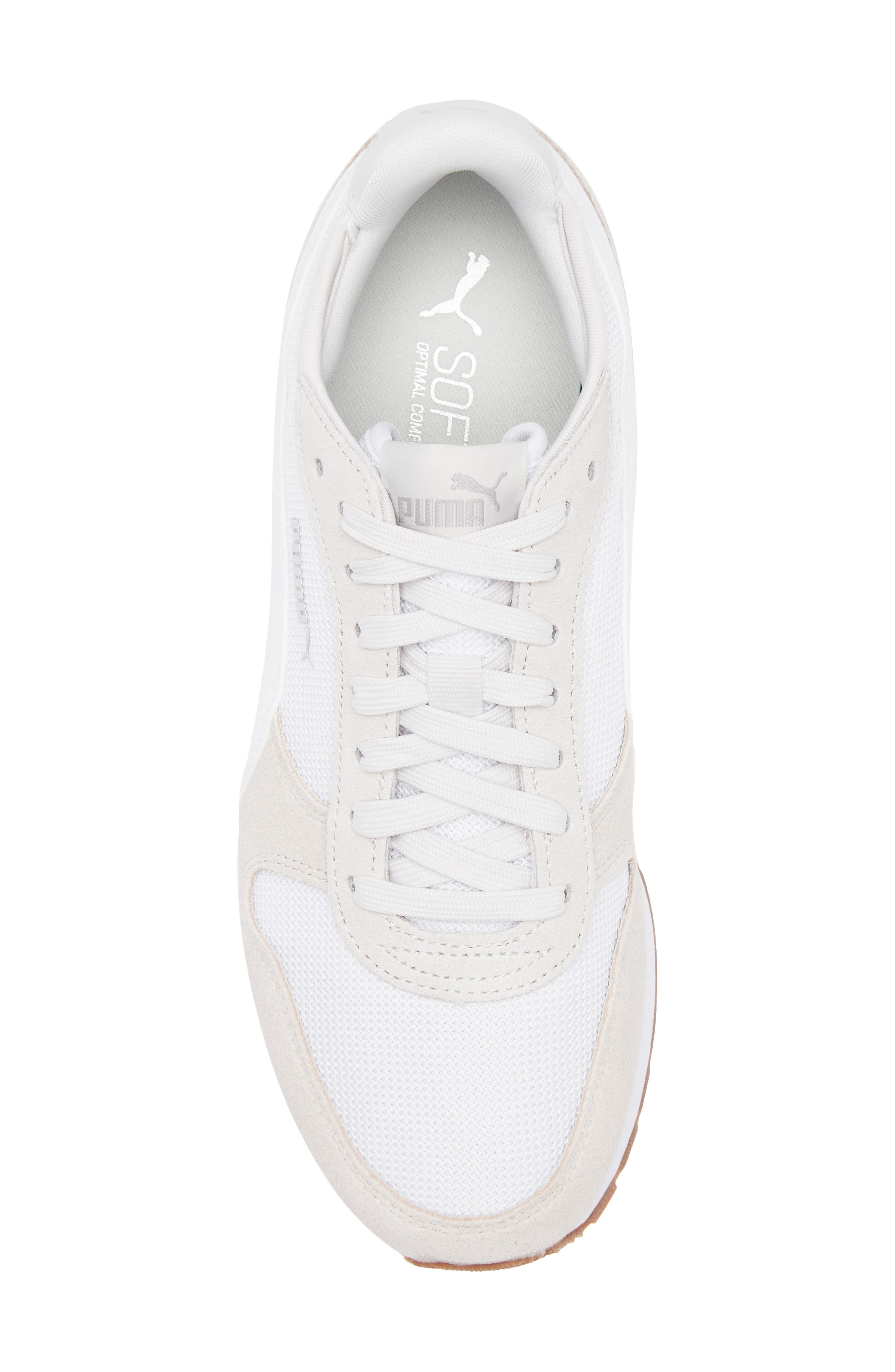 PUMA St Miler Sneaker, Alternate, color, Puma White-Feather Gray