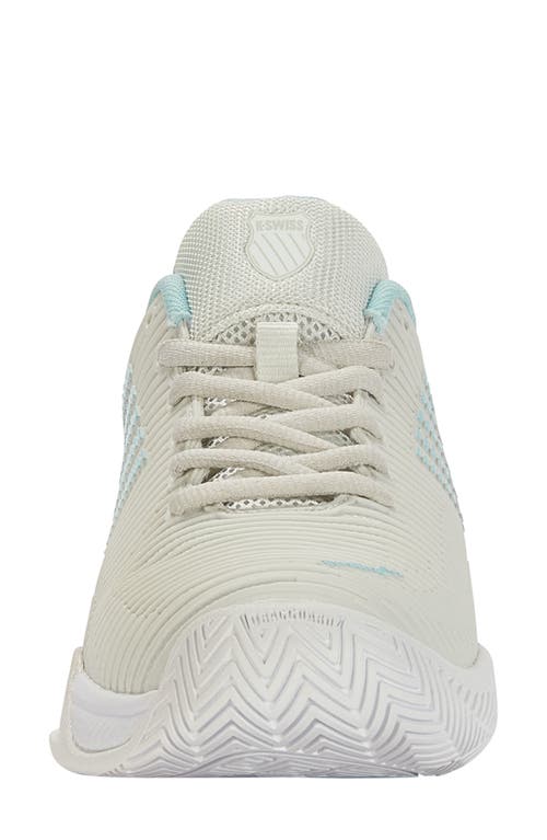 K-swiss Hypercourt Express 2 Tennis Shoe In Gray/wht/bluglw
