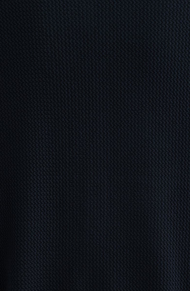 Emporio Armani Textured Knit Jacket, Alternate, color, Solid Blue Navy