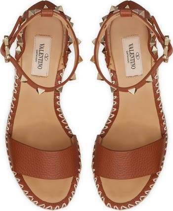 Valentino Garavani Valentino Rockstud Espadrille Wedge