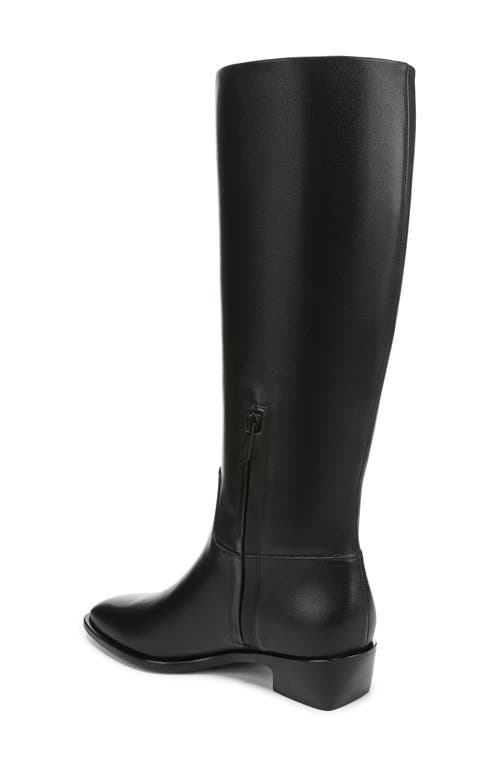 Vince Andes Knee High Riding Boot In Black