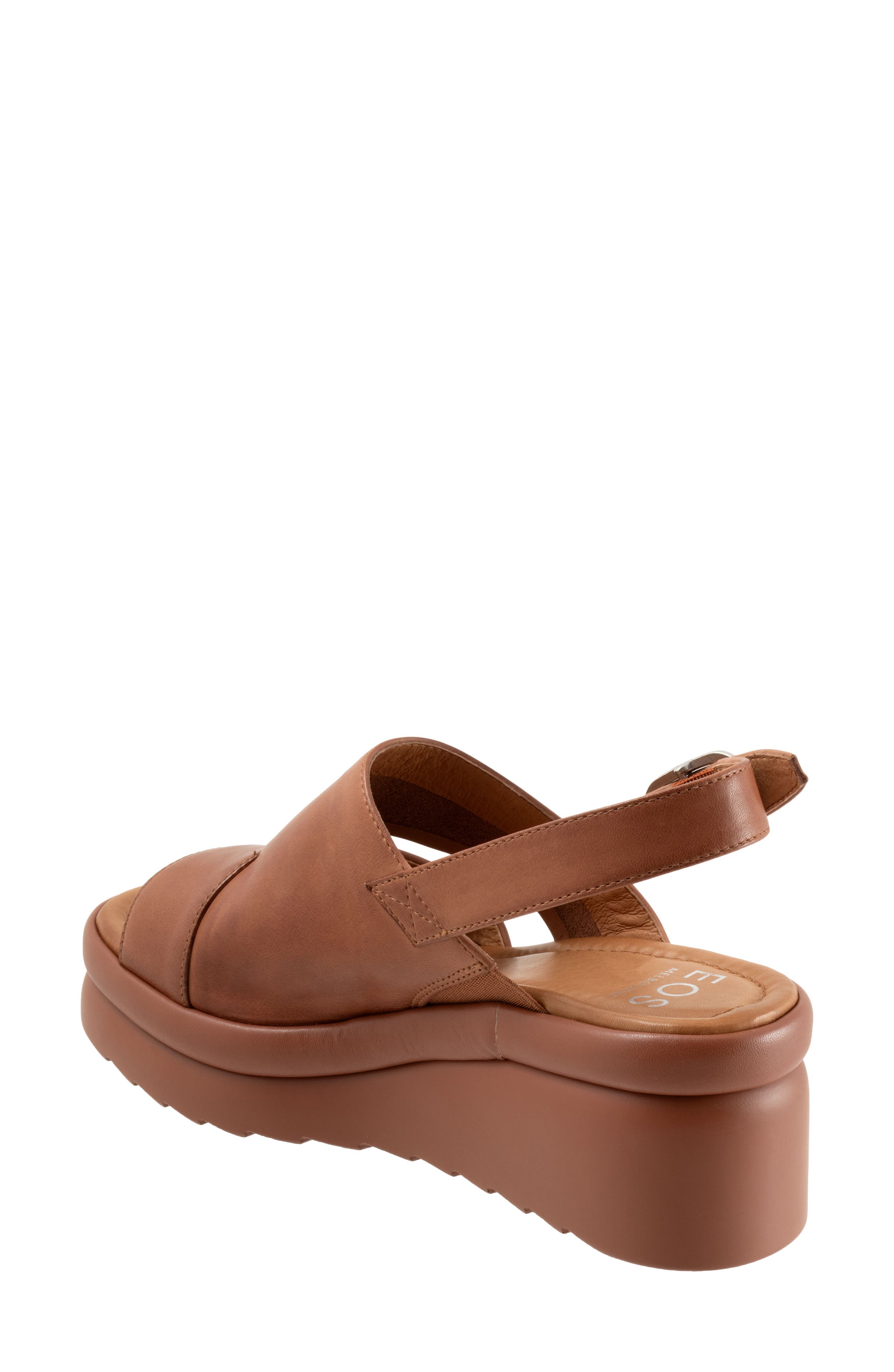 EOS FOOTWEAR Mentas Slingback Platform Wedge Sandal, Alternate, color, 