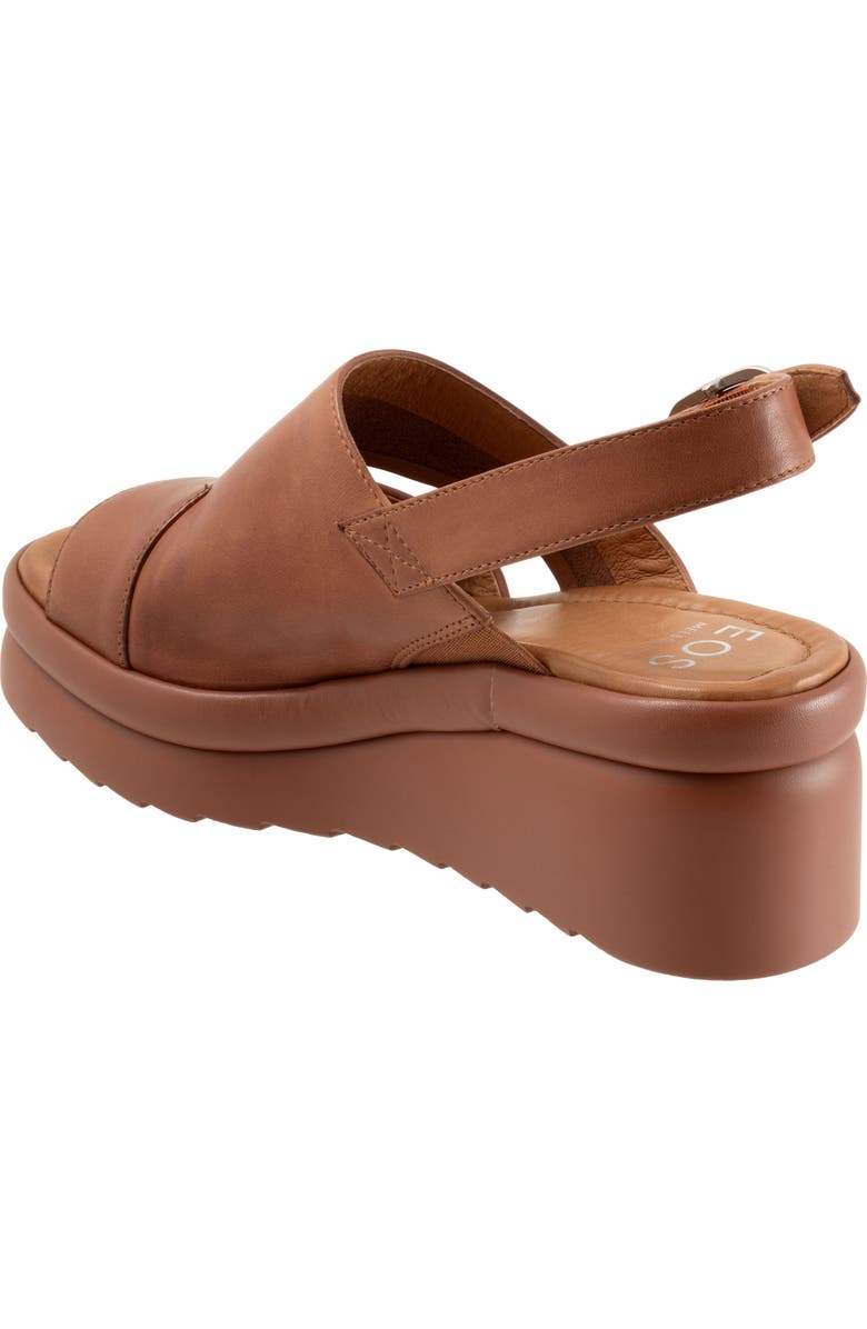 EOS FOOTWEAR Mentas Slingback Platform Wedge Sandal, Alternate, color,