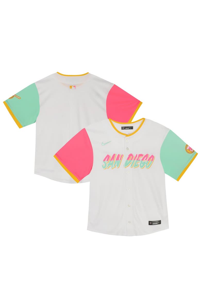 Nike Toddler Nike  White San Diego Padres City Connect Team Limited Jersey, Alternate, color, White