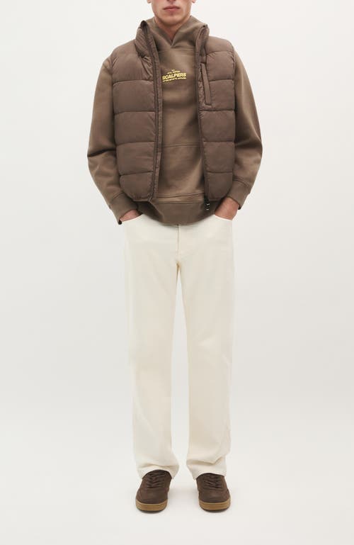 Scalpers Charlie Vest In Brown