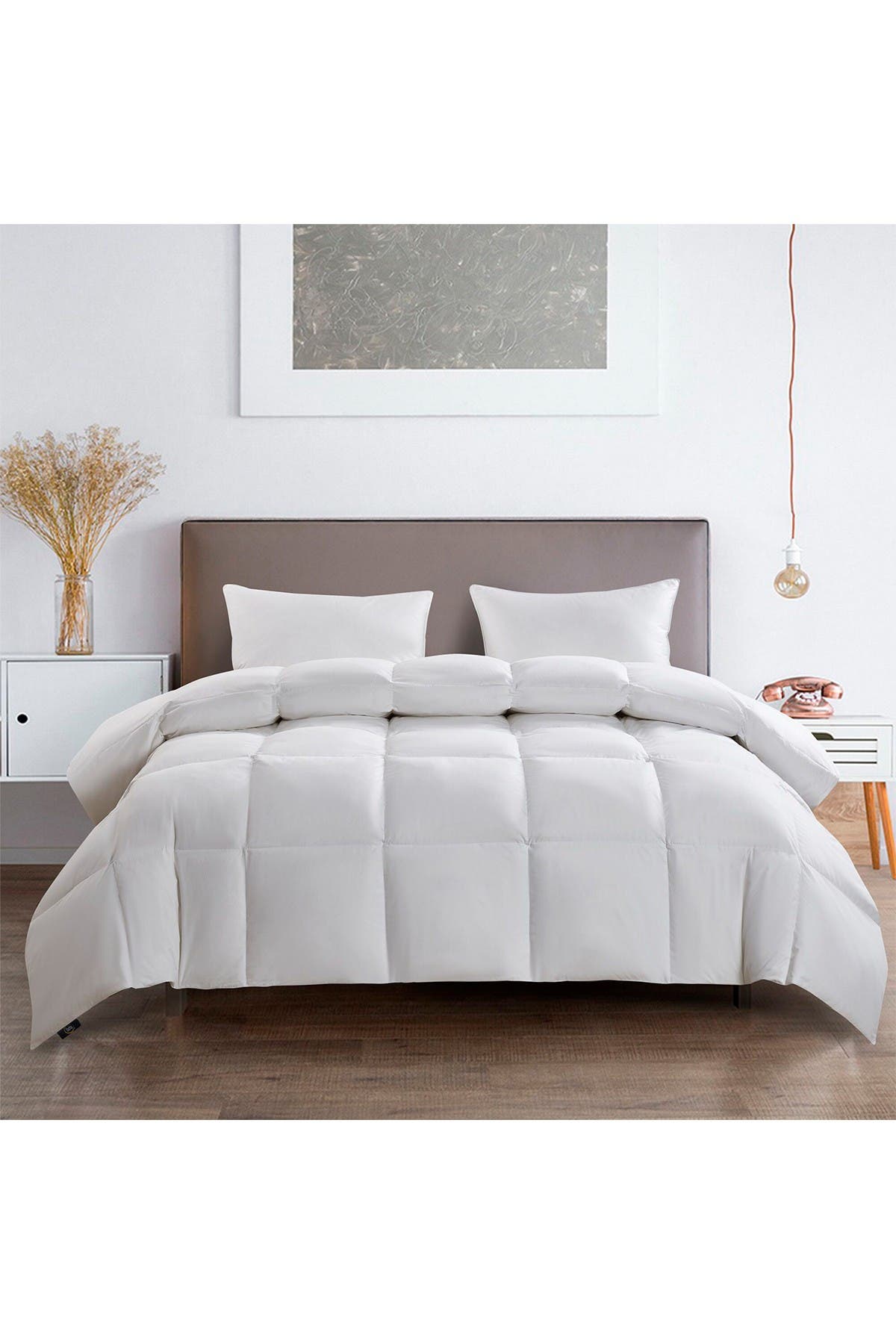 BLUE RIDGE HOME FASHIONS Serta 233TC Year Round Warmth Goose Feather & Goose Down Fiber Comforter