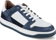 KARL LAGERFELD PARIS Roland Leather & Suede Low Top Sneaker