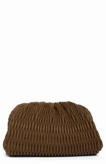 Enzo Faux Leather Clutch