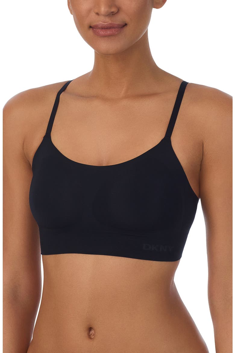 Litewear Seamless Bralette, Alternate, color, BLACK