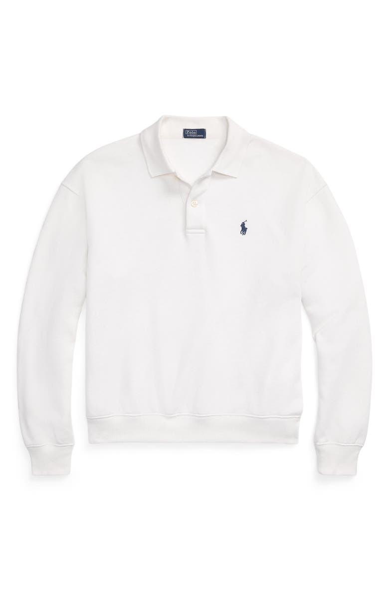 Polo Ralph Lauren Arctic Fleece Polo Sweatshirt, Alternate, color, 