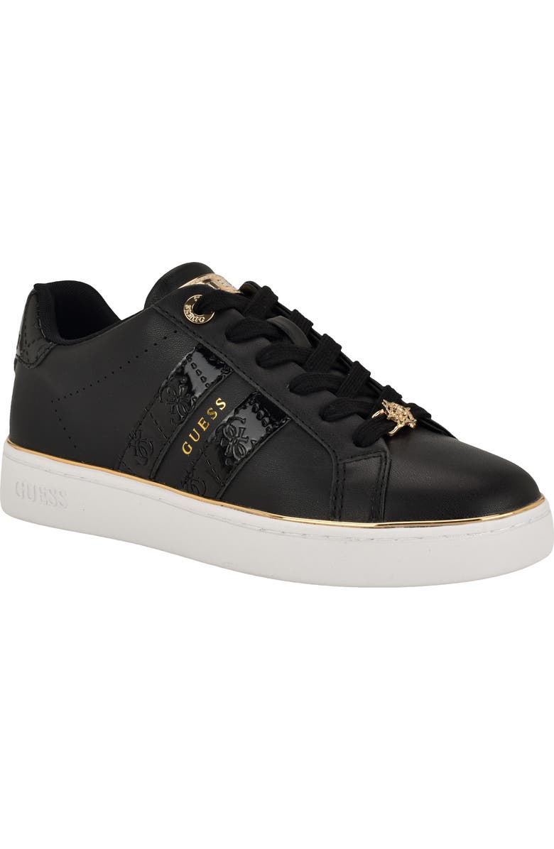 GUESS Barlie Sneaker, Main, color, Black
