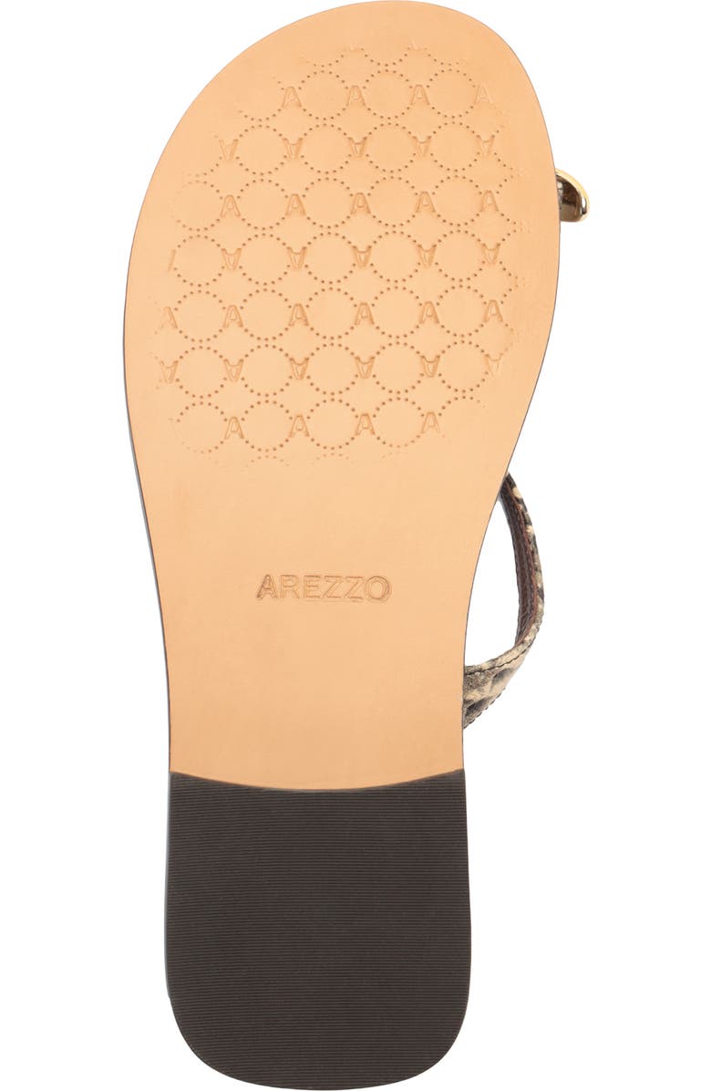 Arezzo Sophie Slide Sandal, Alternate, color, Osso
