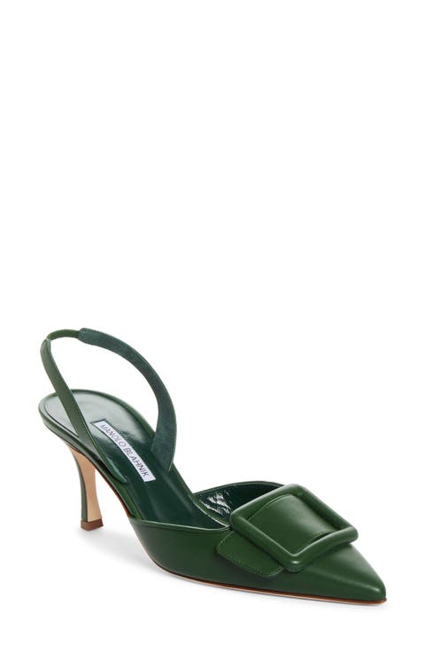 Maysli Buckle Slingback Pump