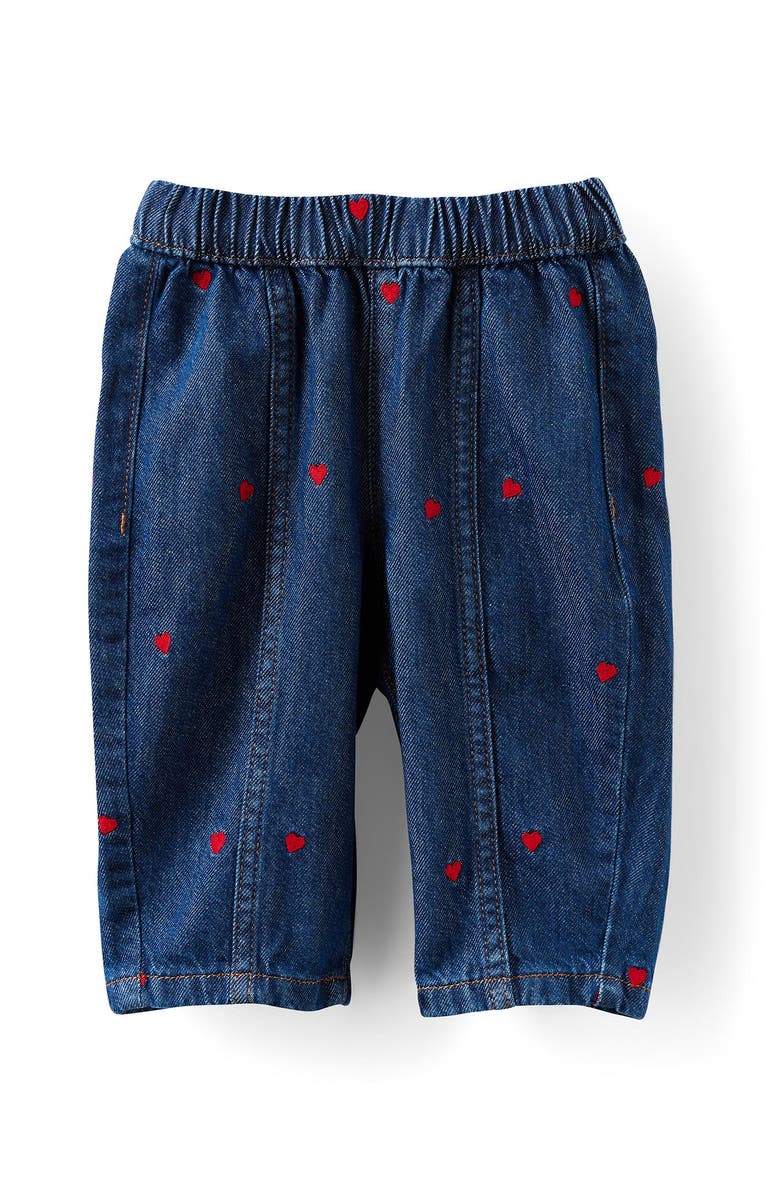Cotton On Kids Jay Barrel Denim Jean, Main, color, Cable Beach Wash Heart