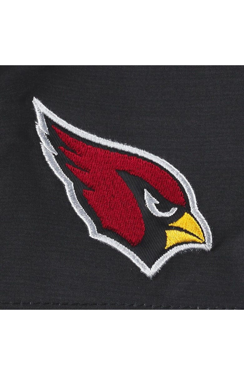 G-III SPORTS BY CARL BANKS Men's G-III Sports by Carl Banks Black Arizona Cardinals Coastline Volley Swim Shorts, Alternate, color, Black