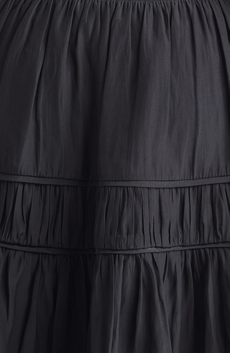 Ramy Brook Irene Short Sleeve Minidress, Alternate, color, Black