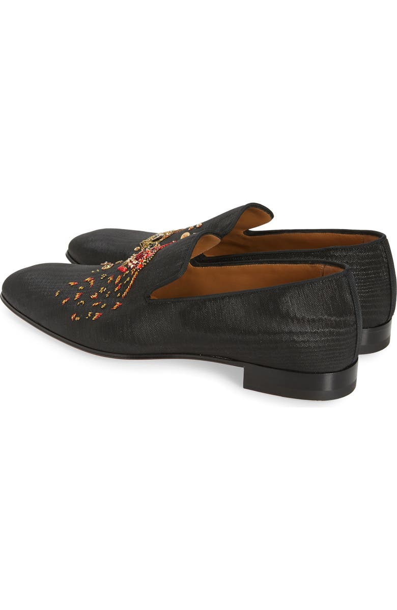 Christian Louboutin Aqualac Beaded Loafer, Alternate, color,