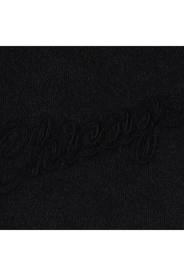 Men's Mitchell & Ness Black Chicago Bulls French Terry Tonal Fleece Shorts, Alternate, color, Black