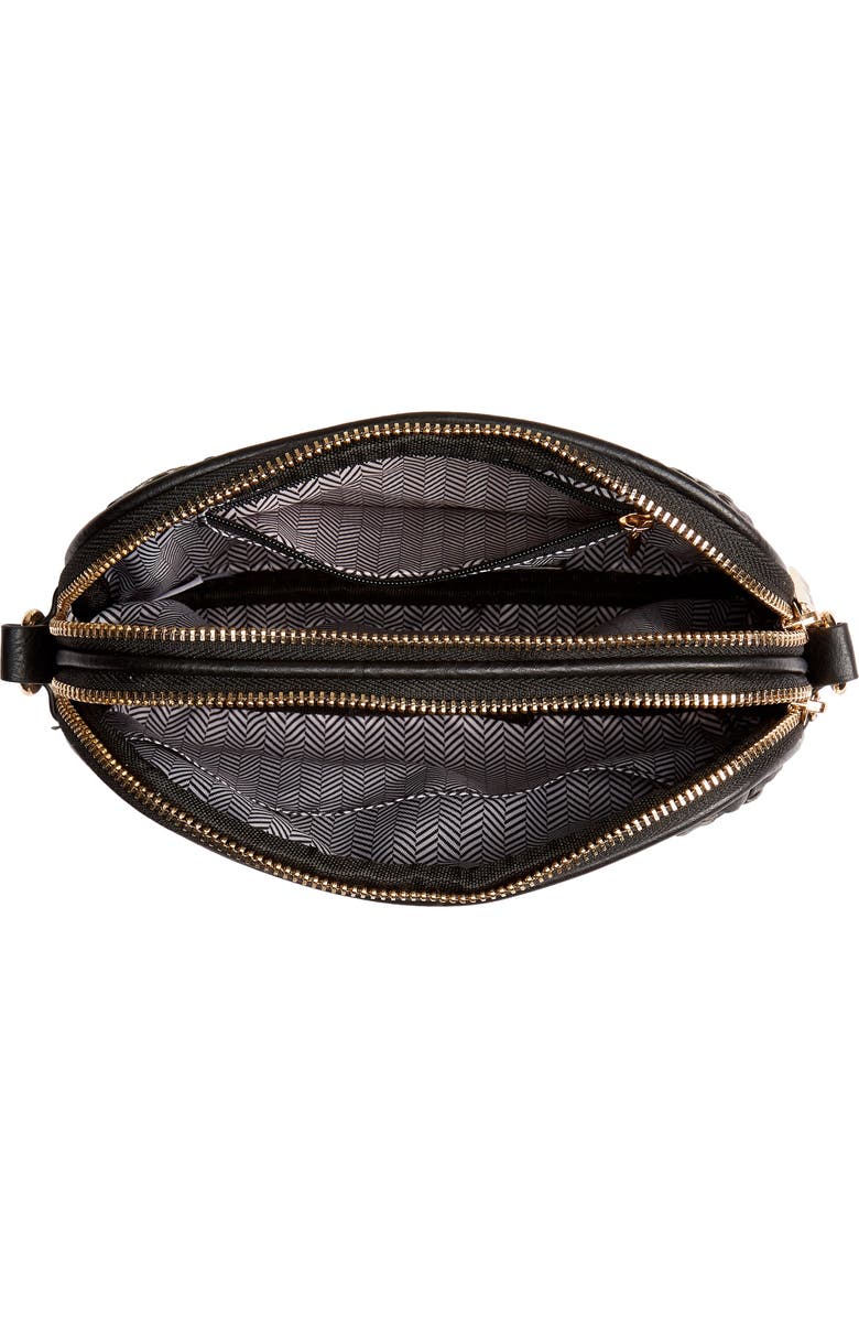 Mali + Lili Ava Woven Vegan Leather Crossbody Bag, Alternate, color,