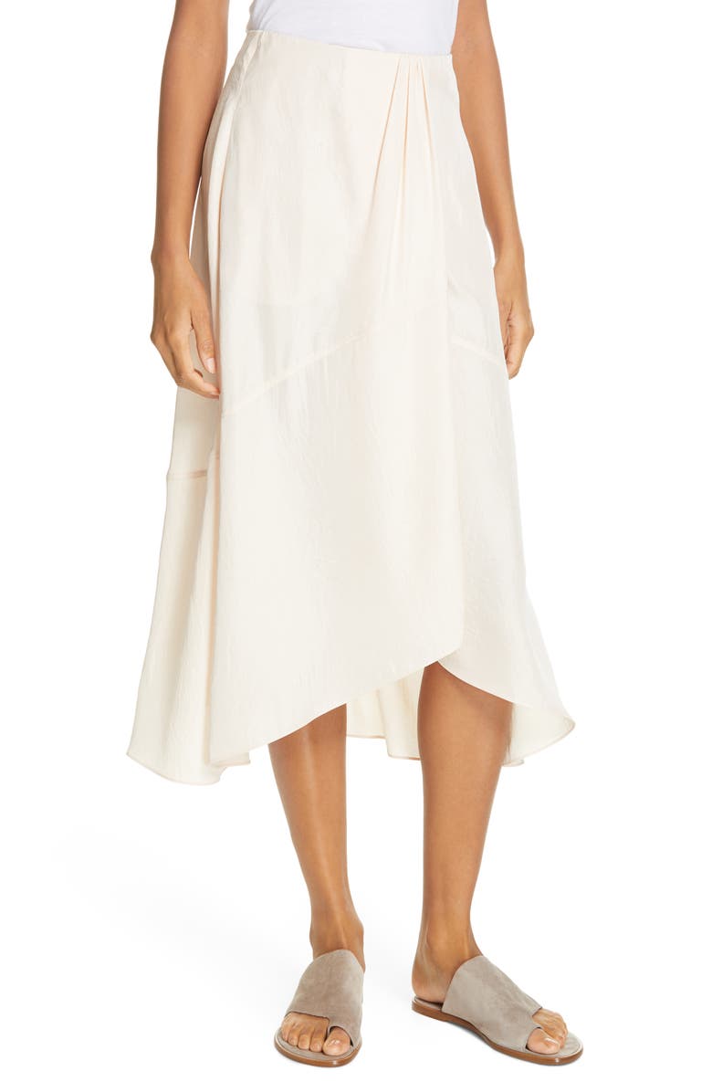 Vince Twist Drape Skirt, Main, color, 