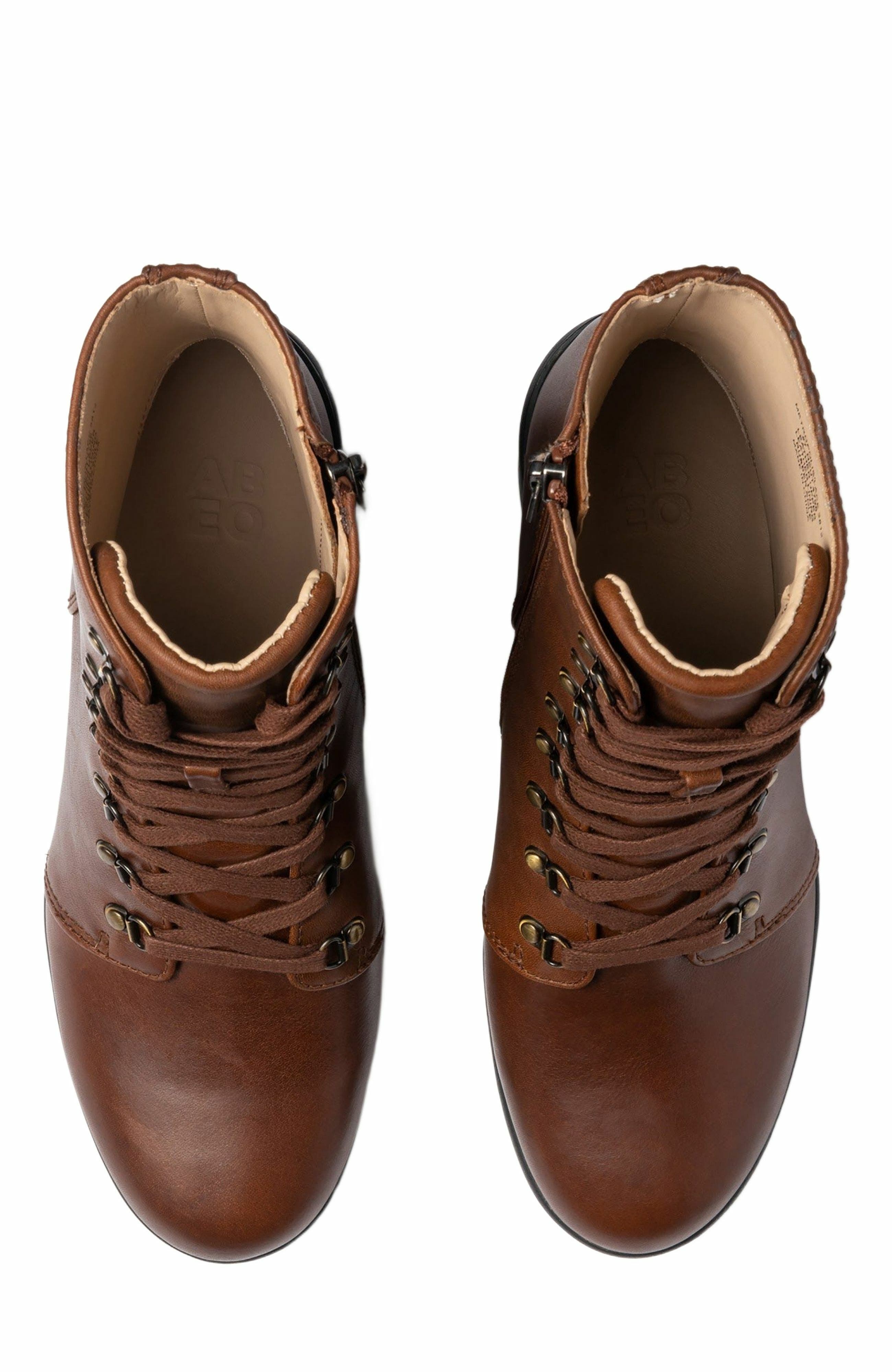 Metropolis Lace Boot, Alternate, color, Brown - Regular