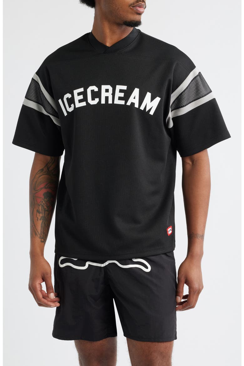 Pass Graphic T-Shirt, Main, color, BLACK