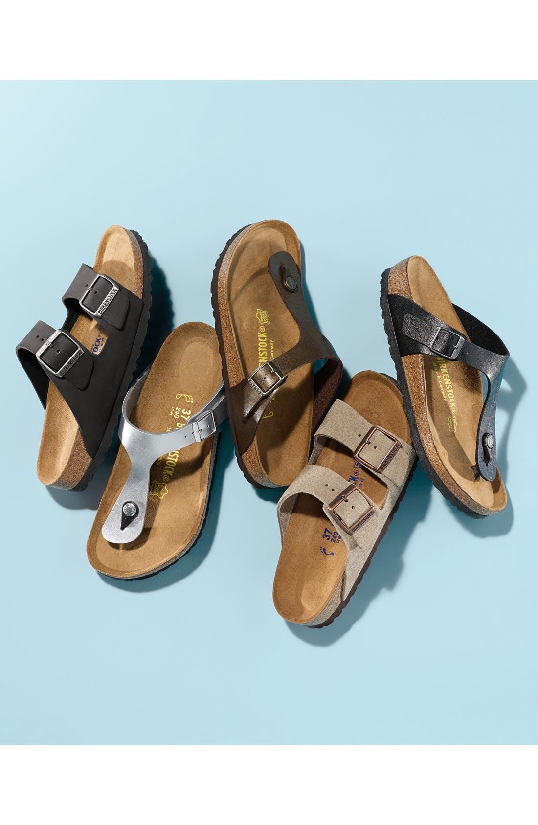 Birkenstock Arizona Soft Footbed Sandal, Alternate, color, 