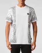 PHILIPP PLEIN T-Shirt Round Neck Paisley Men