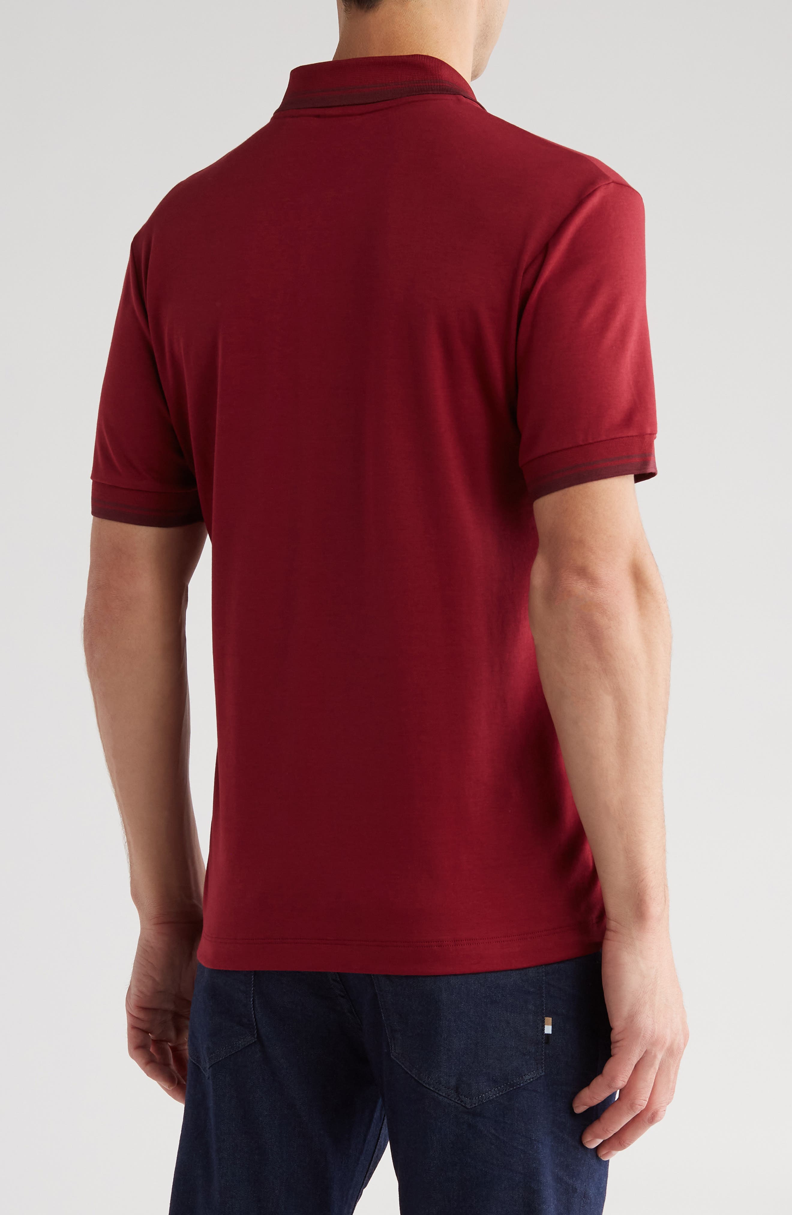 Parlay Tipped Cotton Polo - image 4
