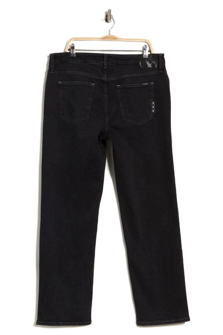Canal Authentic Fit Straight Leg Jeans, Alternate, color, DARK MANNING