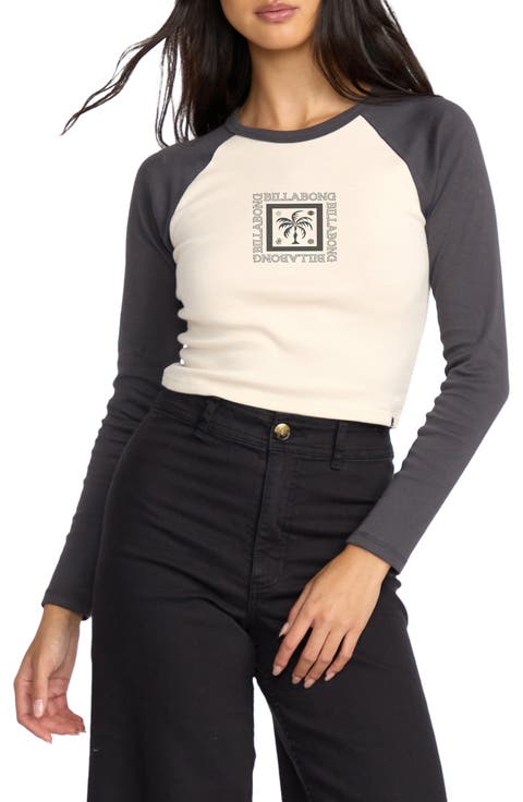 Fierce Paradise Long Sleeve Cotton Graphic T-Shirt