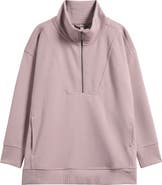 Zella Kickback Ottoman Half Zip Tunic