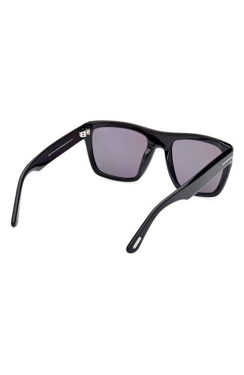 Tom Ford Alberto 55mm Polarized Square Sunglasses