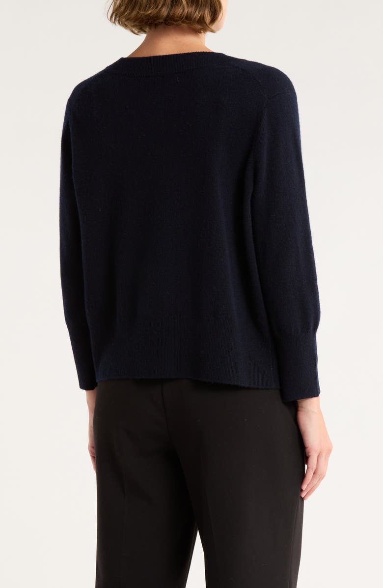 Vince Wool Blend Shrunken Cardigan, Alternate, color, Coastal