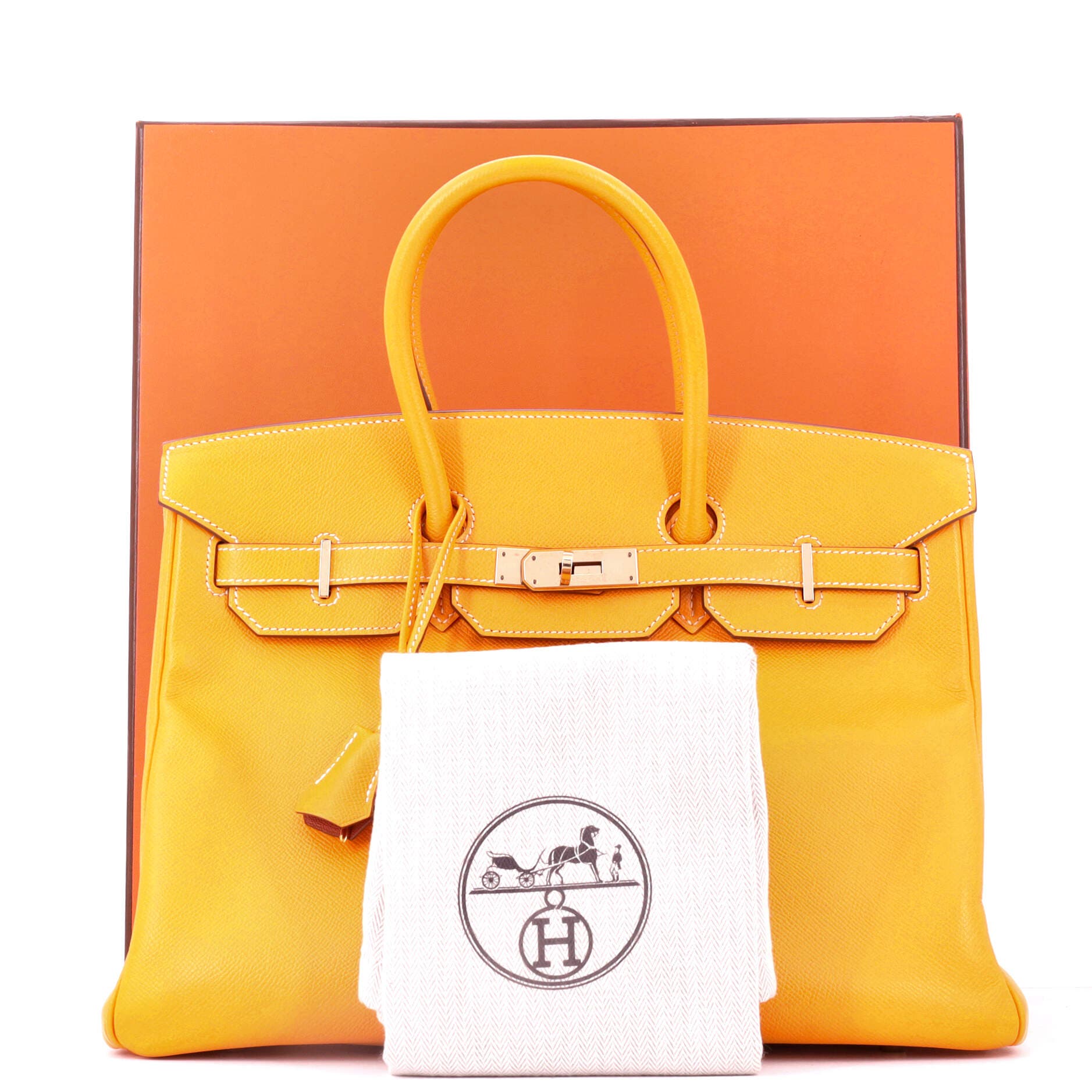 Candy Birkin Bag Epsom 35, Alternate, color, Yellow