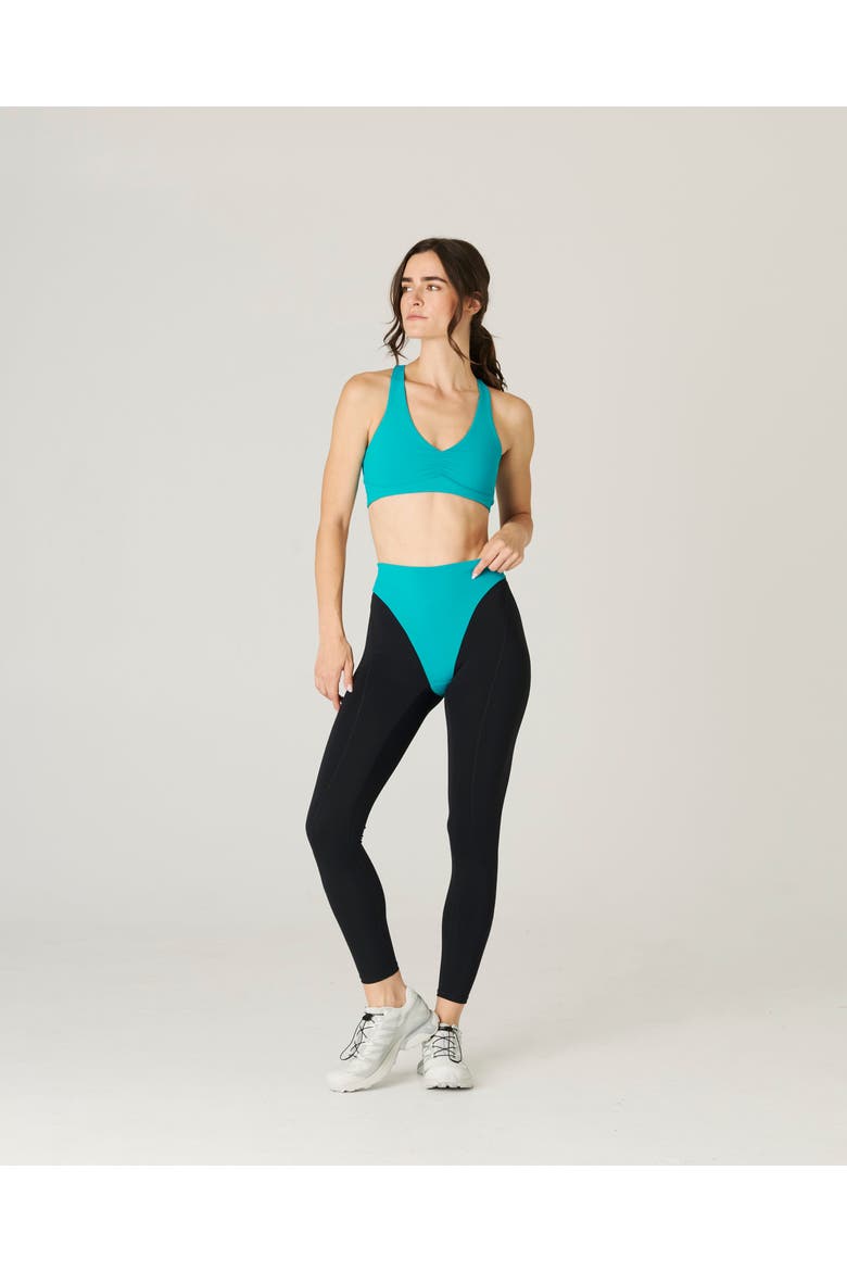 Retrofit Sports Bra, Alternate, color, Teal