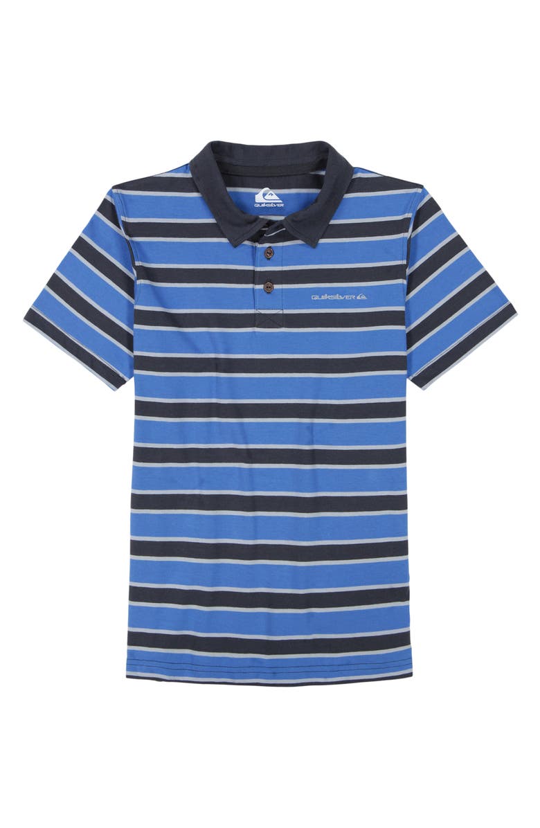 Quiksilver Kids' Stripe Lite Polo, Main, color,